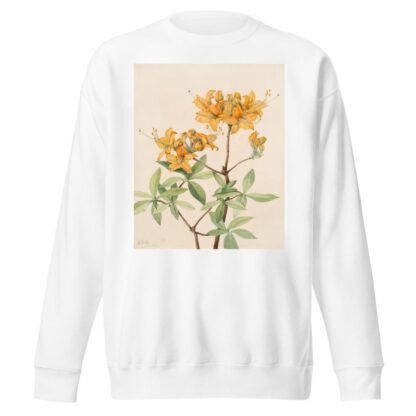 Flame Azalea by Mary Vaux Walcott Sweatshirt
