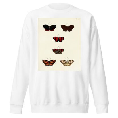 Foreign butterflies occurring in the three continents Asia, Africa and America Pl.063 by Pieter Cramer Sweatshirt