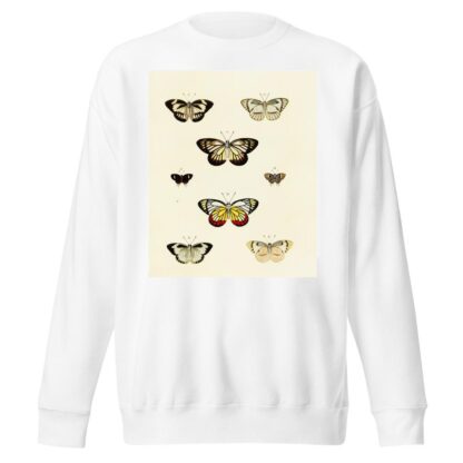Foreign butterflies occurring in the three continents Asia, Africa and America Pl.126 by Pieter Cramer Sweatshirt