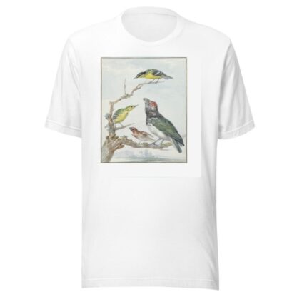 Four Different Birds on a Branch by Aert Schouman T-Shirt