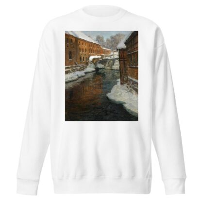 Fra Akerselven by Frits Thaulow Sweatshirt