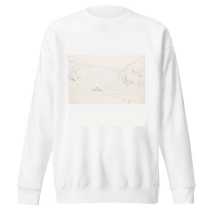 Fra Schaffhausen by Hans Gude Sweatshirt