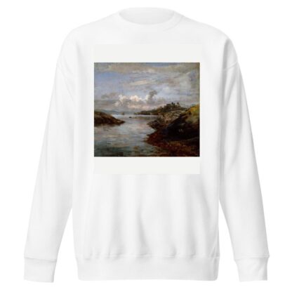 Fredriksberg Fortifications on Nordnes in Bergen by Johan Christian Dahl Sweatshirt