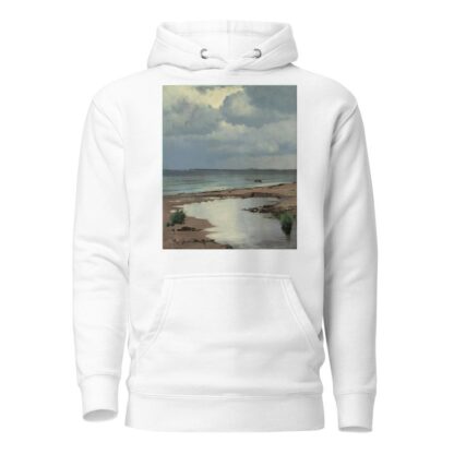 From the beach at Hornbæk by Frants Henningsen Hoodie