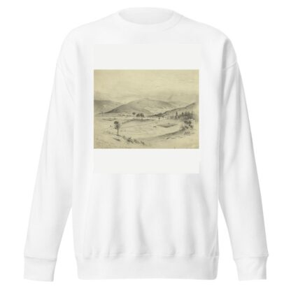 Front Royal Va.–The Union Army under Banks entering the town by Edwin Forbes Sweatshirt