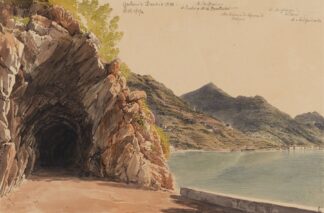 Galleria vicino Dervio by Johann Jakob Meyer