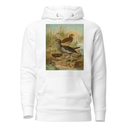 Gallinula chloropus by Johann Friedrich Naumann Hoodie
