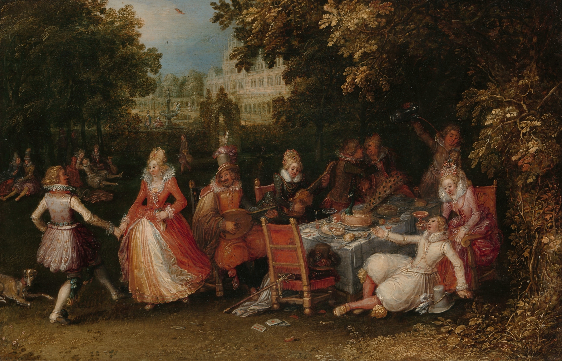 Garden Party by David Vinckboons