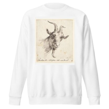 Gedehoved vendt mod højre by Nicolaes Pietersz. Berchem Sweatshirt