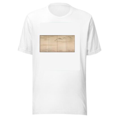 Geese, Reeds, and Water by Yamamoto Baiitsu T-Shirt