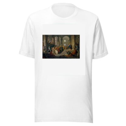 Gesù Tra I Dottori by Giovanni Paolo Panini T-Shirt