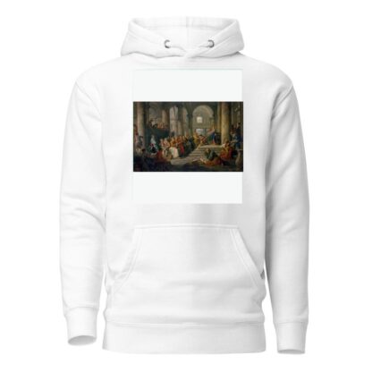 Gesù Tra I Dottori by Giovanni Paolo Panini Hoodie