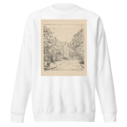 Gezicht op jachthuis Ter Horst vanaf oprijlaan Huis ter Horst by Simon Moulijn Sweatshirt
