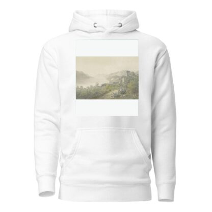 Gezicht vanuit het park van Bellagio, aan het Comomeer by Karoly Lajos Libay Hoodie