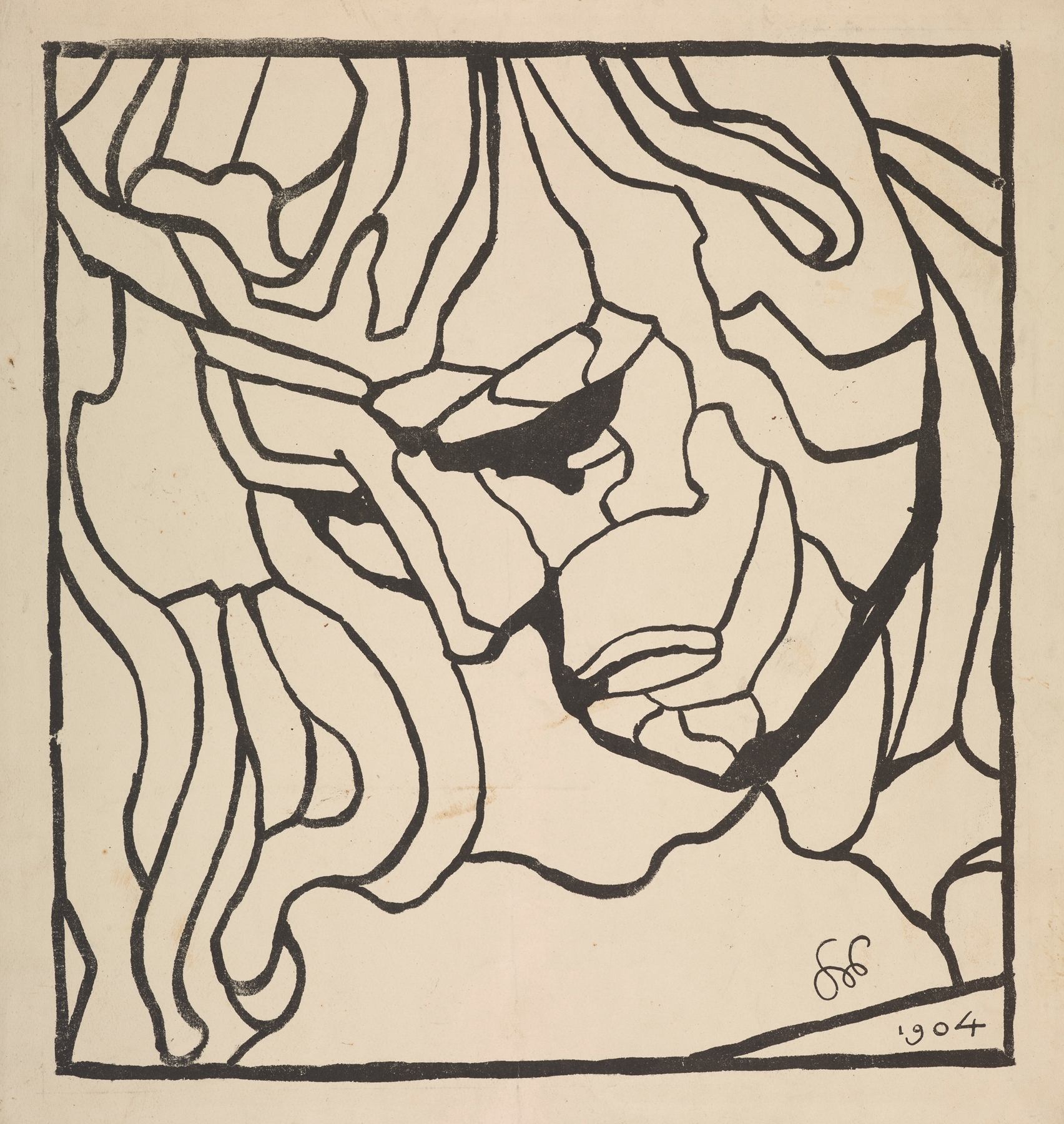 Głowa Apollina by Stanisław Wyspiański