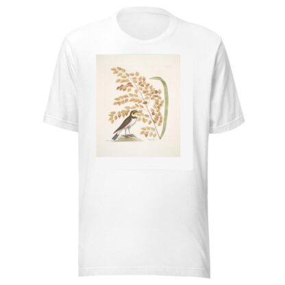 Gramen Myloicophoron Oxyphyllon Carolinianum, The Sea-side Oat; Alauda gutture flavo, The Lark. by Mark Catesby T-Shirt