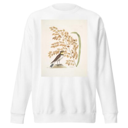 Gramen Myloicophoron Oxyphyllon Carolinianum, The Sea-side Oat; Alauda gutture flavo, The Lark. by Mark Catesby Sweatshirt