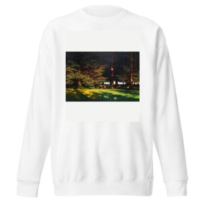 Grasende Schafe auf der Waldlichtung by Paul Wilhelm Keller-Reutlingen Sweatshirt