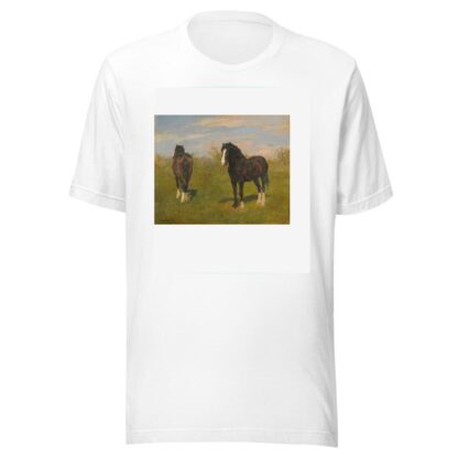 Grazing horses by Rosa Bonheur T-Shirt