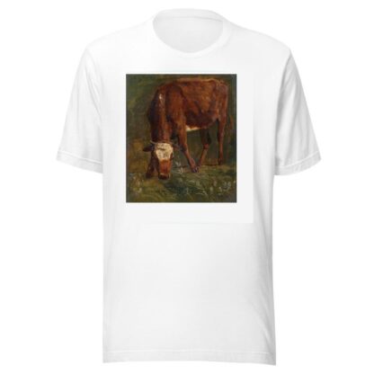 Grazing red heifer. Study by Johan Thomas Lundbye T-Shirt