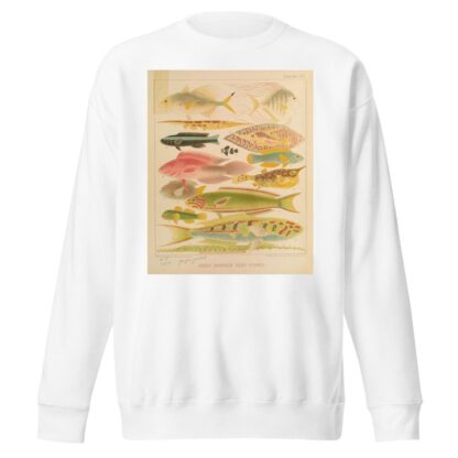 Great Barrier Reef Fishes II by William Saville-Kent Sweatshirt