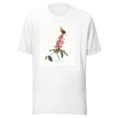 Great Carolina wren by John James Audubon T-Shirt