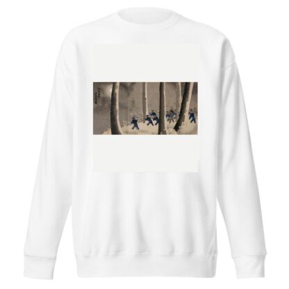 Great Fierce Battle in the Snow near Niuzhuang by Kobayashi Kiyochika Sweatshirt