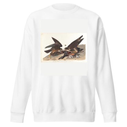 Great-footed hawk by John James Audubon Sweatshirt