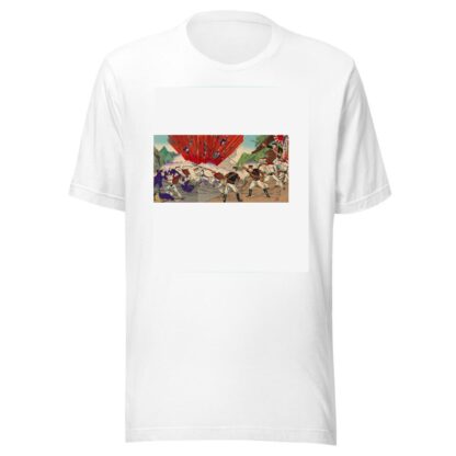 Great Victory of Japan; Defeat of Qing Soldiers at the Battle of Pyeongyang by Watanabe Nobukazu T-Shirt