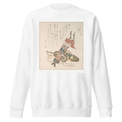 Hama-Yumi and Buriburi-Gitcho, Boy’s Toys, for the New Year Celebration by Kubo Shunman Sweatshirt