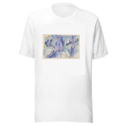 Handorgler in einer Mondnacht by Ernst Ludwig Kirchner T-Shirt