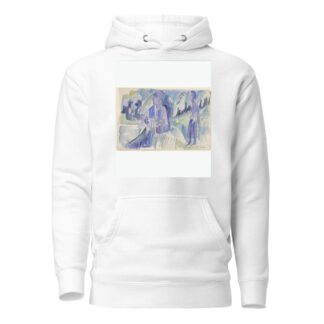 Handorgler in einer Mondnacht by Ernst Ludwig Kirchner Hoodie