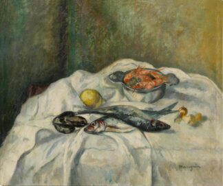 Harengs et crevettes by Henri Manguin