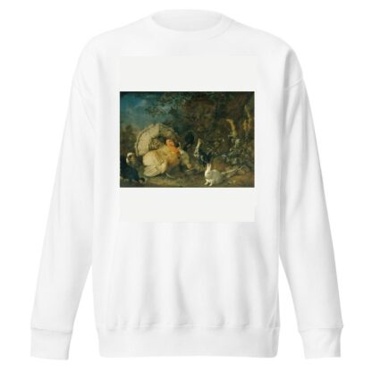 Hausgeflügel und Kaninchen by Franz Werner von Tamm Sweatshirt
