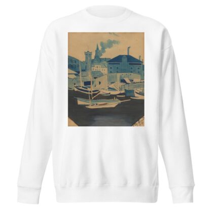 Havenzicht by Léon Spilliaert Sweatshirt