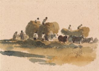 Hay Wagons by Peter DeWint