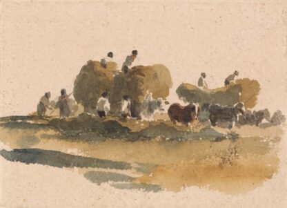 Hay Wagons by Peter DeWint T-Shirt