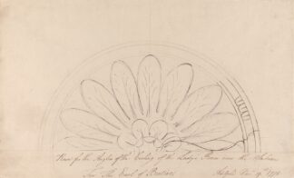 Headfort House: Lady’s Room Ceiling Rose by Robert Adam