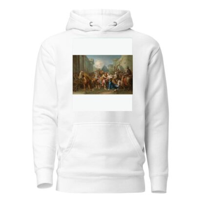 Hector Taking Leave Of Andromache by Jean Restout the Younger Hoodie