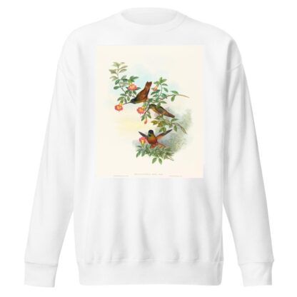 Helianthea eos by John Gould Sweatshirt