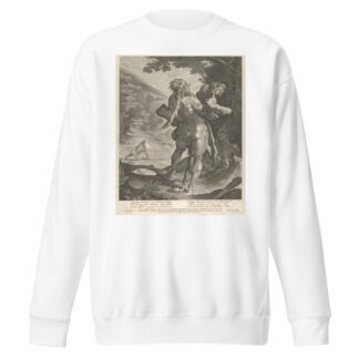 Hercules and Antaeus by Lucas Kilian Sweatshirt