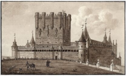 Het Alcazar te Segovia by Otto Howen