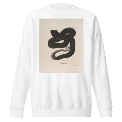 Heterodon niger by John Edwards Holbrook Sweatshirt