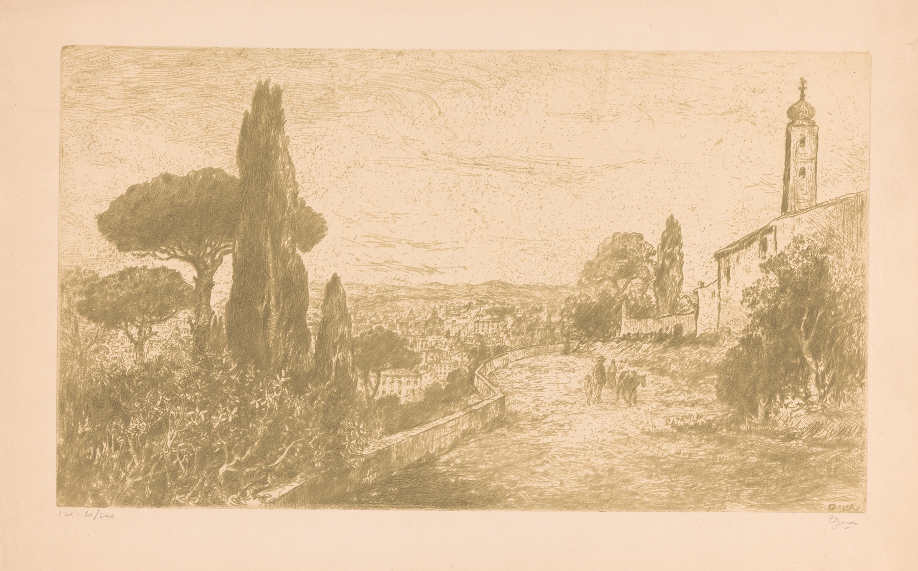 Heuvel in Rome by Etienne Bosch