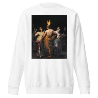 Hilosophy, History And Prudence Awakening The Mind To A Desire For Knowledge by Alessandro Turchi Sweatshirt