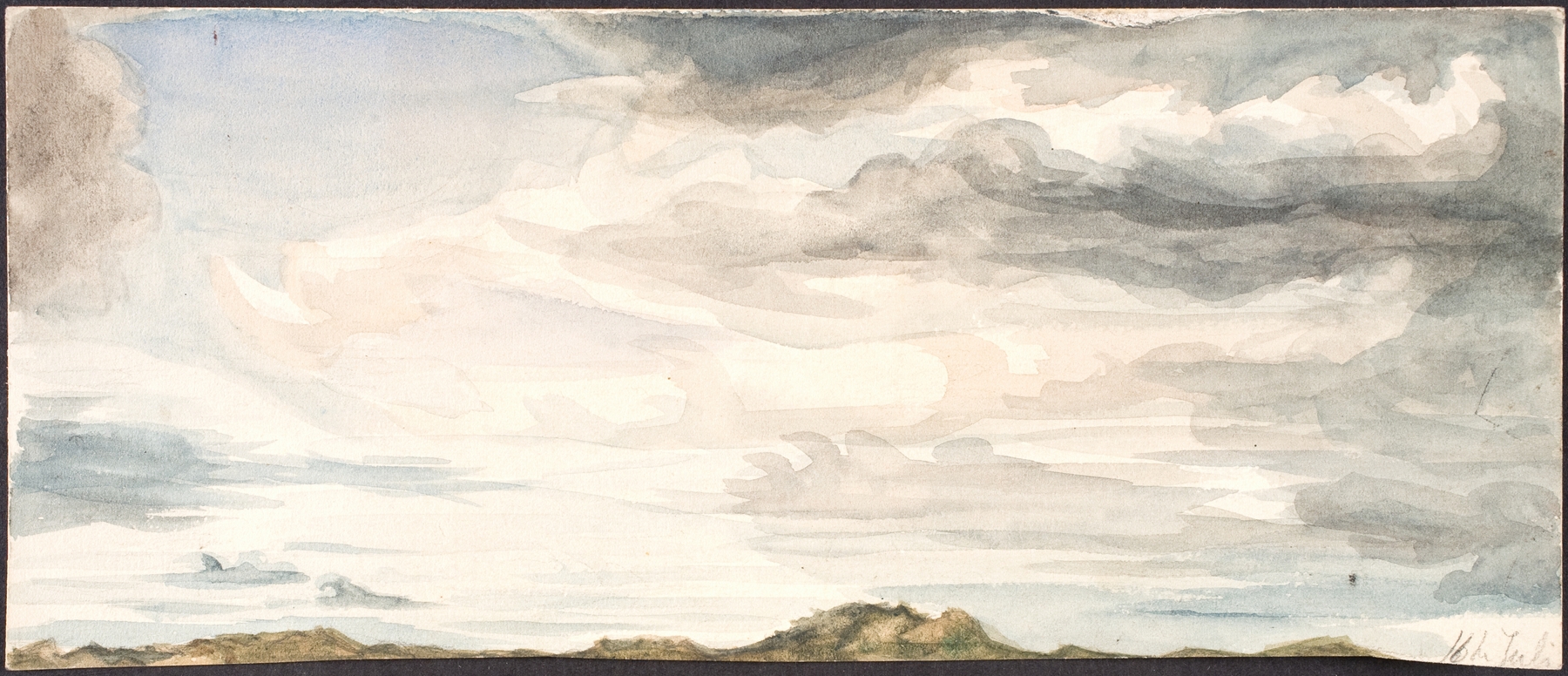 Himmelstudie by Agnes Slott-Møller
