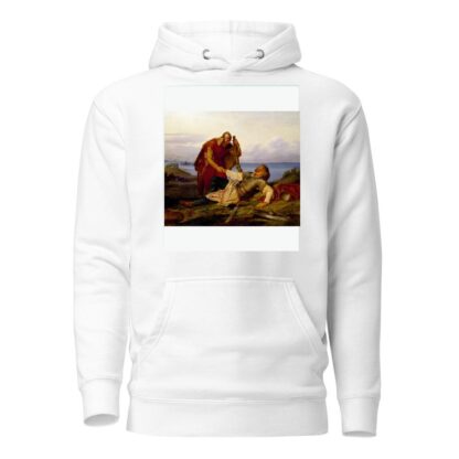 Hjalmar Parting From Orvar Odd After The Fight on Samsö by Mårten Eskil Winge Hoodie