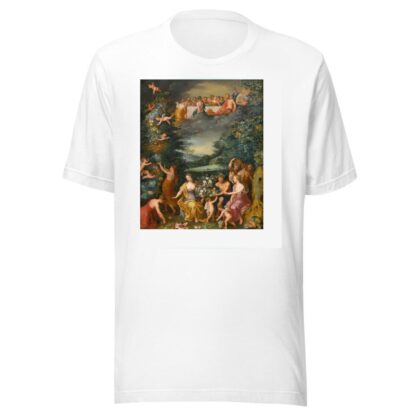 Homage To The Goddess Flora With A Feast Of The Gods by Workshop Of Jan Brueghel The Younger T-Shirt