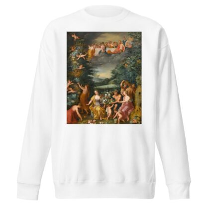 Homage To The Goddess Flora With A Feast Of The Gods by Workshop Of Jan Brueghel The Younger Sweatshirt