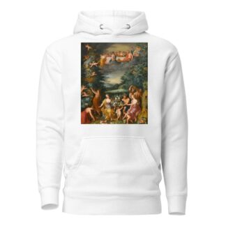 Homage To The Goddess Flora With A Feast Of The Gods by Workshop Of Jan Brueghel The Younger Hoodie